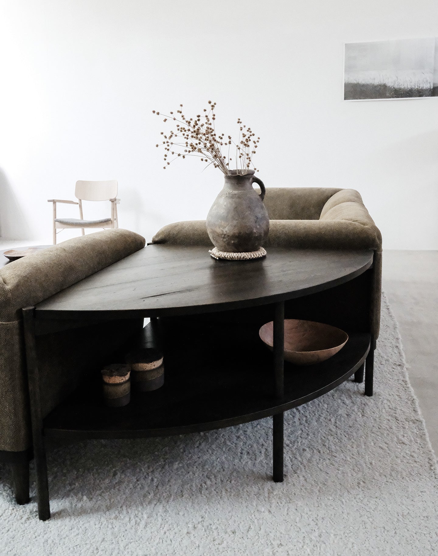 Alsace Corner Table